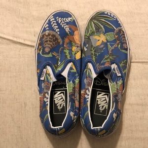 Vans original slip ons Jungle book